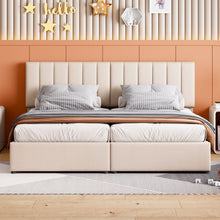 Load image into Gallery viewer, Upholstered Platform Bed With A Hydraulic Storage System
