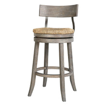 Load image into Gallery viewer, Stool With Natural Seagrass Seat
