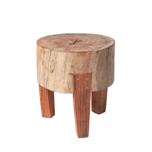 Load image into Gallery viewer, Round Ottoman - Brown
