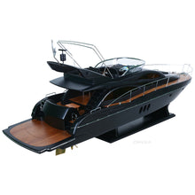 Load image into Gallery viewer, Hand Painted Model Boat (624223) - Light Brown / Black
