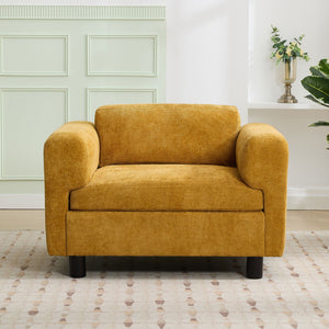 Modern Oversized Armchair Comfy Accent Chair Single Sofa For Living Room
