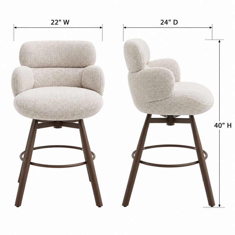 Jena - Bar Chair With Swivel