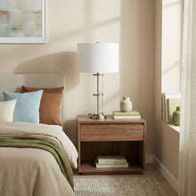 Load image into Gallery viewer, Echo - Table Lamp With On / Off Switch Clear Body Base - Clear / Silver / White

