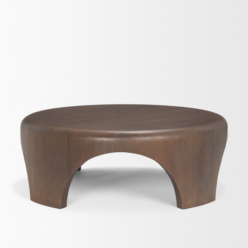 Round Coffee Table (727826) - Brown