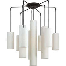 Load image into Gallery viewer, 43" Multi Light Dimmable Chandelier With Shades - Bronze
