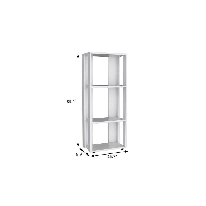 Three Tier Bookcase (733294) - White