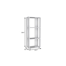 Load image into Gallery viewer, Three Tier Bookcase (733294) - White
