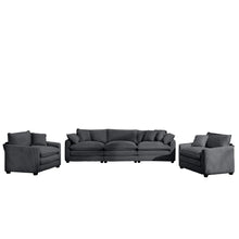 Load image into Gallery viewer, Elegant Oversized Sectional Sofa Set With Deep Seats And Flexible Layout
