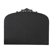 Load image into Gallery viewer, 31" Arch Iron Framed Accent Mirror - Black
