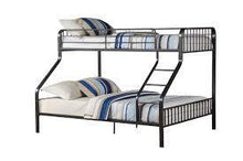 Load image into Gallery viewer, ACME Caius Bunk Bed (Twin XL/Queen) in Gunmetal 37605
