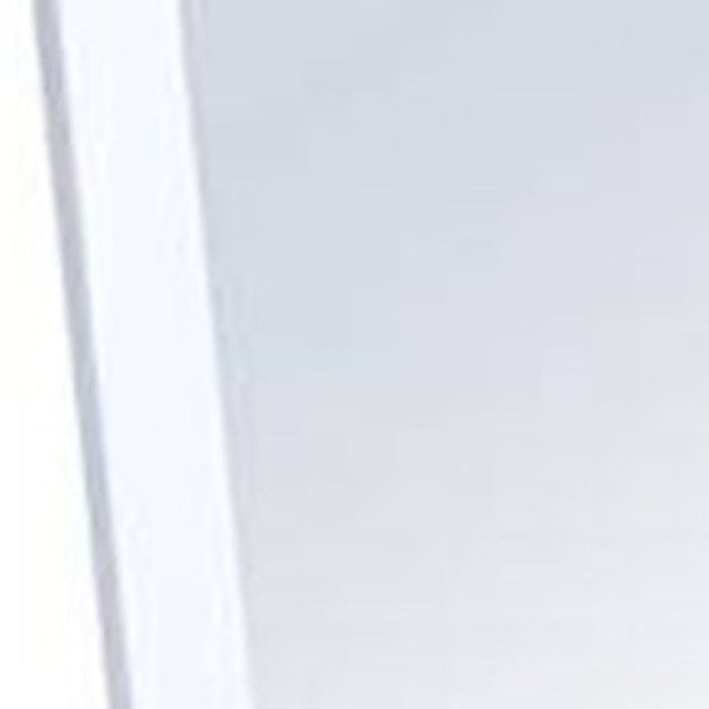 Wood Freestanding Framed Full Length Mirror - White