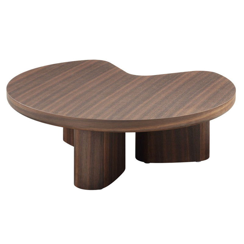 Wood Round Coffee Table - Oak