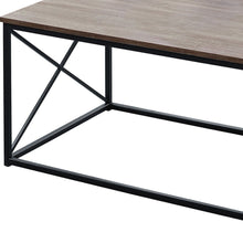 Load image into Gallery viewer, Metal Coffee Table (Set of 3) - Beige And Black
