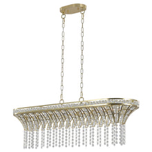 Load image into Gallery viewer, Eight Light Crystal Chandelier With Shades - Clear

