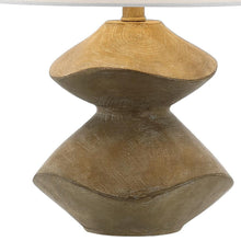 Load image into Gallery viewer, Golden Novelty Table Lamp With Empire Shade - Brown
