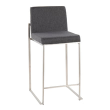 Load image into Gallery viewer, Fuji - Contemporary High Back Counter Stool, Functional Design

