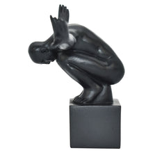 Load image into Gallery viewer, Man Tabletop Sculpture (568369) - Black
