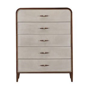 Houston - 5-Drawer Chest - Walnut