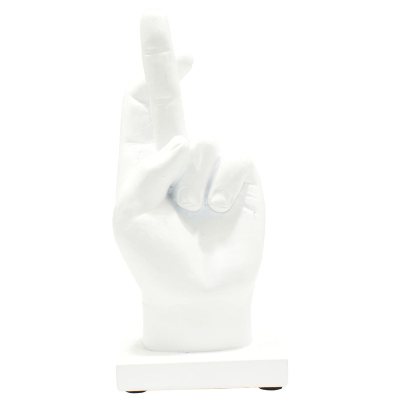 Hand Tabletop Sculpture (568382) - White