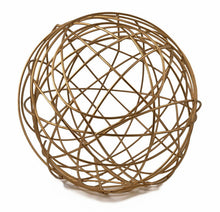 Load image into Gallery viewer, Decorative Orb Tabletop Sculpture (568884) - Gold
