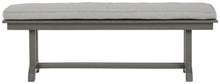 Load image into Gallery viewer, Visola - Gray - Bench with Cushion
