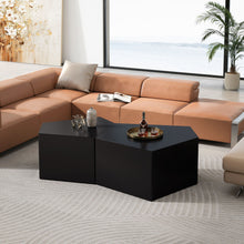 Load image into Gallery viewer, Irregular Pentagon Nesting Coffee Table Set
