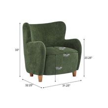 Load image into Gallery viewer, Lucia - Wingback Armchair
