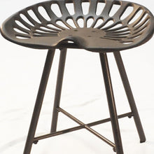 Load image into Gallery viewer, Metal Backless Stool 18" - Copper
