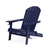 Load image into Gallery viewer, Zenithia - Outdoor Foldable Adirondack Chair With 2 Cup Holders
