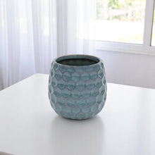 Load image into Gallery viewer, Round Pot Planter (487396) - Blue
