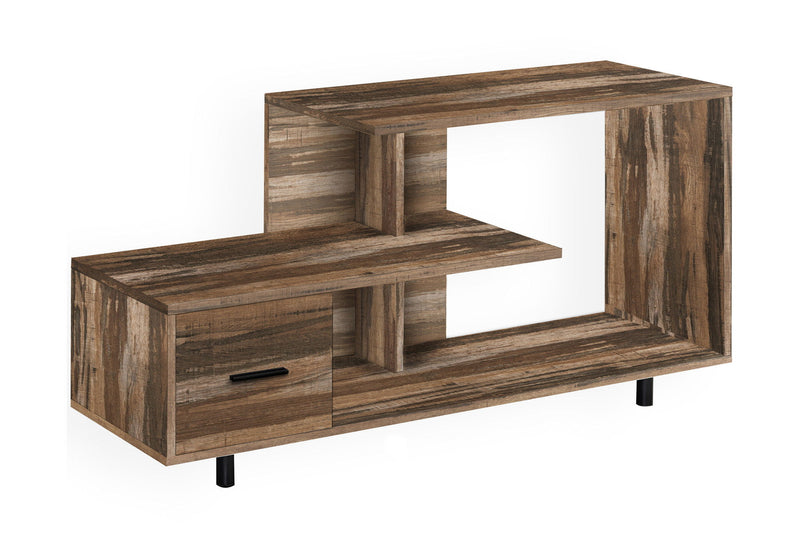 47" Cabinet Enclosed Storage TV Stand - Brown