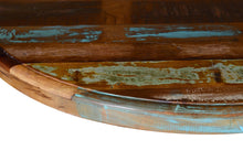 Load image into Gallery viewer, 36" Rounded Solid Wood Pedestal Base Dining Table - Brown
