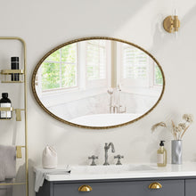 Load image into Gallery viewer, Art Oval Retro Mirror, Wall Hanging
