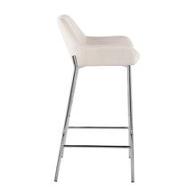Load image into Gallery viewer, Daniella - Contemporary Fixed Height Bar Stool (Set of 2)
