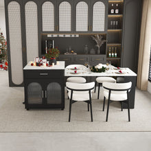 Load image into Gallery viewer, Expandable Kitchen Island With Power Outlet
