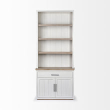 Load image into Gallery viewer, Three Tier Bookcase - Brown / White
