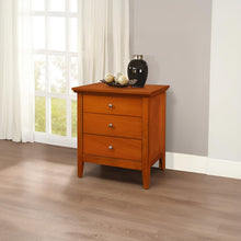 Load image into Gallery viewer, 3 Drawer Nightstand &amp; Dove Tailed Drawers
