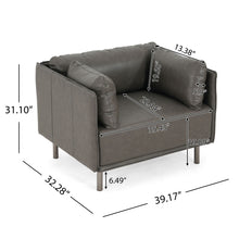 Load image into Gallery viewer, Vintage Modern Aesthetic Appeal Lounge Chair
