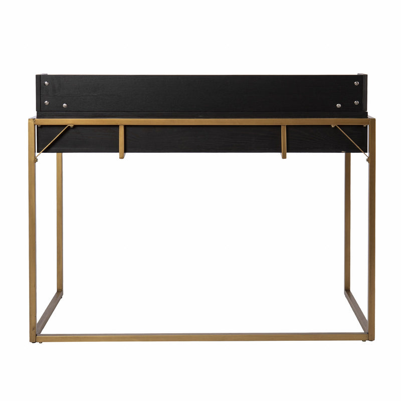 Writing Desk - Black / Gold