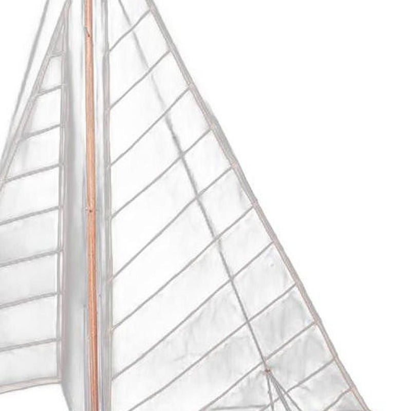 Hand Painted Model Boat (624674) - Beige