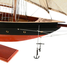 Load image into Gallery viewer, Hand Painted Model Boat (624662) - Dark Brown / White
