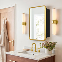 Load image into Gallery viewer, 16" Metal Framed Mirror Set - Gold
