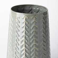 Load image into Gallery viewer, Abstract Cylinder Table Vase (397570) - Green
