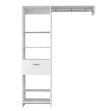 Load image into Gallery viewer, 59" Manufactured Wood Closet System - White
