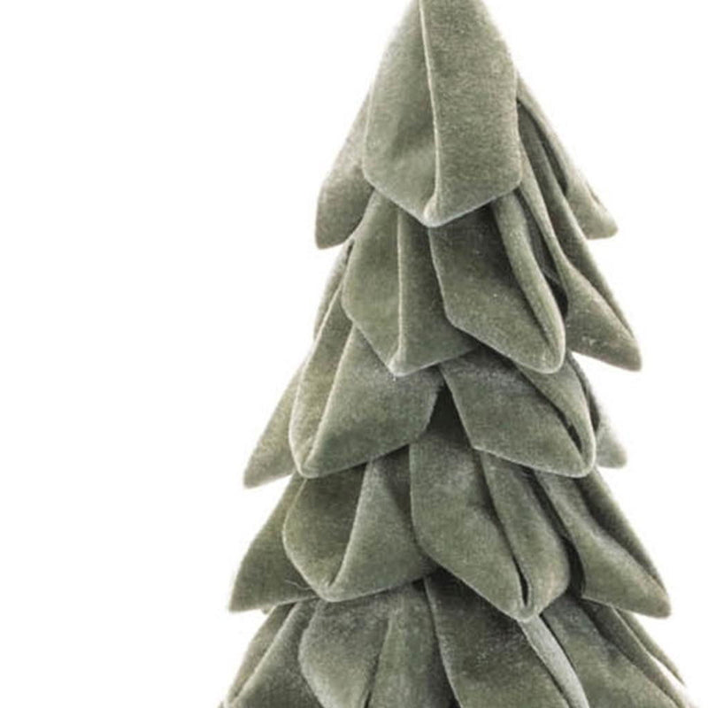 Fabric Trees Tabletop Sculpture - Green