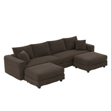 Load image into Gallery viewer, Modern Comfy Upholstered Sofa Cloud Couch &amp; Deep Seat Couches
