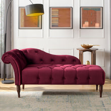 Load image into Gallery viewer, Samuel - Tufted Roll Arm Chaise Lounge
