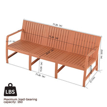 Load image into Gallery viewer, 1 Piece Indoor / Outdoor 3 Seater Sofa, UV-Resistant, Waterproof And Durable
