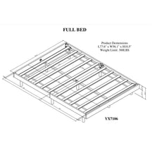 Load image into Gallery viewer, Modern Floating Platform Bed Frame
