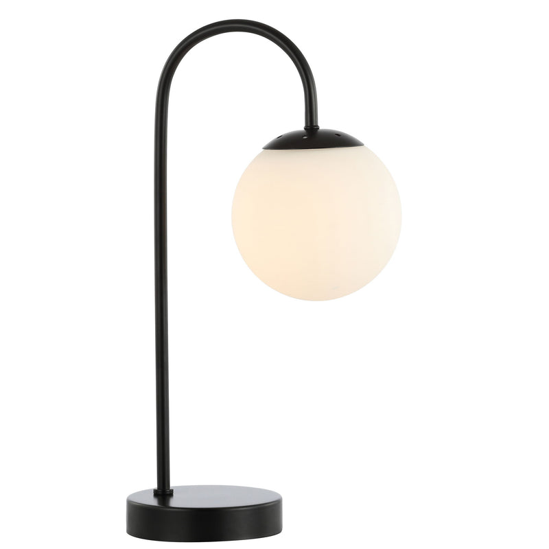 Globe Arched Lamp With Globe - Black